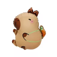 Capybara Turtle foil balloon 44 cm