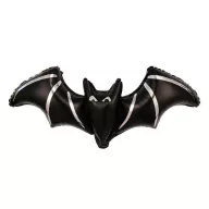 Halloween Silver Bat foil balloon 98 cm