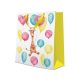Giraffe Giraffe with Balloon paper gift bag 26x33 cm