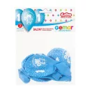 Happy Birthday My 1st Birthday balloon, set of 5 balloons, 12 inch (30 cm)