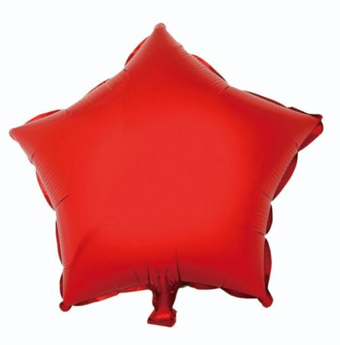Red Red Star foil balloon 44 cm