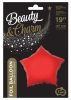 Red Red Star foil balloon 44 cm