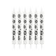Football Ball set of 6 birthday candles