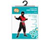 Red Ninja costume 110/120 cm
