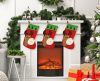 Reindeer, Christmas Fireplace Stocking, Boot 41 cm