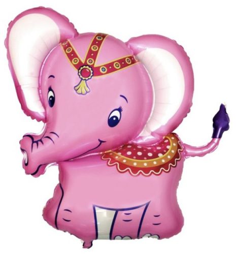 Elephant Pink foil balloon 61 cm ((WP))