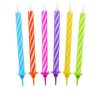 Colour Spiral cake candle, candle set