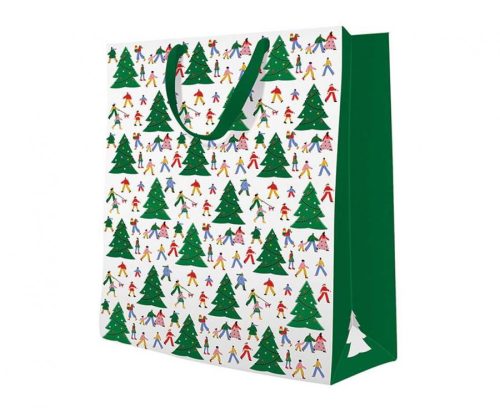 Christmas Hustle Paper Gift Bag 30x41x12 cm