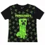 Minecraft Creeper children's short t-shirt, top 8 - 12 years / 128 - 152 cm