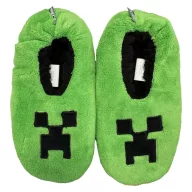   Minecraft Creeper Green Pixel children's winter slippers 31-38