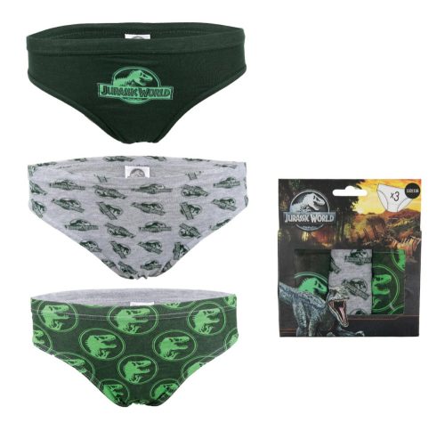Jurassic World Kids' Underwear, Briefs 3 pieces/package