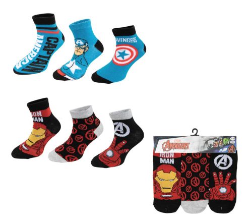 Avengers Child Secret Socks 23-34