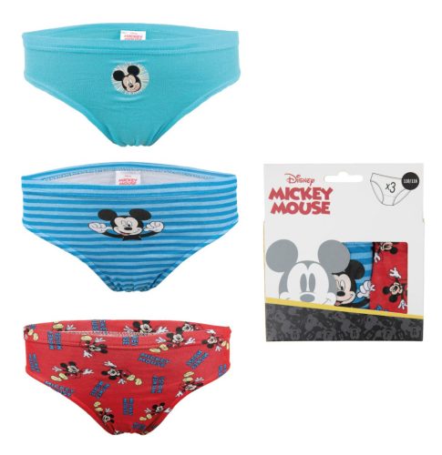 Disney Mickey Kids' Underwear, Briefs 3 pieces/package