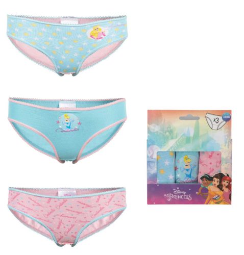 Disney Princess Kids' Underwear, Briefs 3 pieces/package