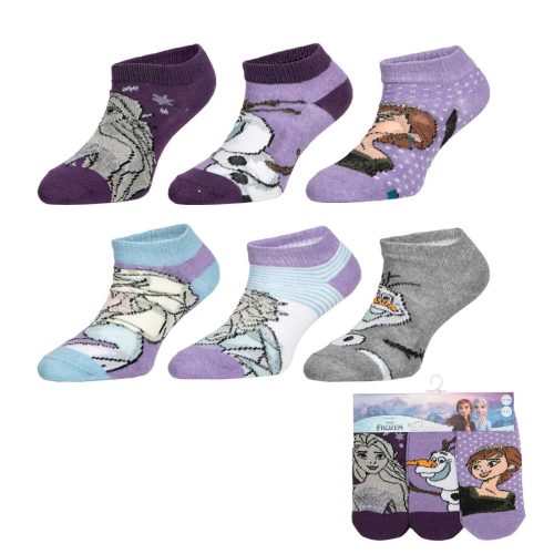 Disney Frozen kids secret socks, invisible socks 23-34