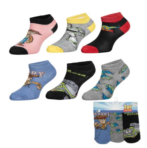 Disney Toy Story kids secret socks, invisible socks 23-34