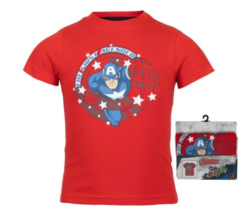 Avengers Captain Children's short-sleeve shirt, size 92-128 cm