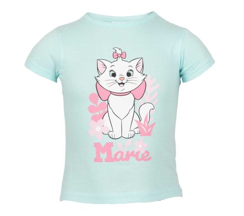 Disney Marie Cat Flower Children's short-sleeve shirt, size 92-128 cm