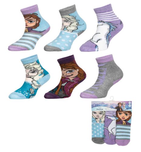 Disney Frozen Kids' Socks 23-34