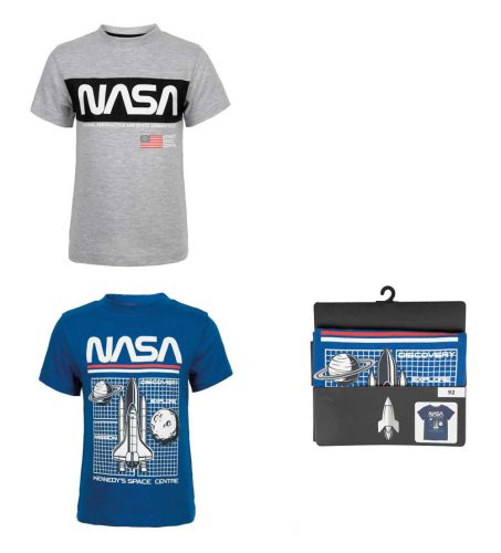 NASA KSC Children's short-sleeve shirt, size 92-128 cm