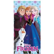   Disney Frozen Friends bath towel, beach towel 70x140 cm (Fast Dry)