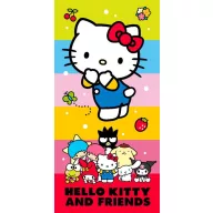 Hello Kitty Cute Friends beach towel 70x140 cm (Fast Dry)