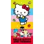 Hello Kitty Cute Friends beach towel 70x140 cm (Fast Dry)