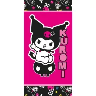   Hello Kitty Kuromi Rebel towel, beach towel 70x140 cm (Fast Dry)
