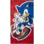 Sonic the Hedgehog Velocity Mode bath towel, beach towel 70x140 cm (Fast Dry)