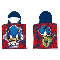   Sonic the Hedgehog Velocity Mode beach towel poncho 50x100 cm (Fast Dry)