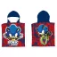 Sonic the Hedgehog Velocity Mode beach towel poncho 50x100 cm (Fast Dry)