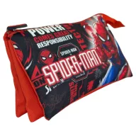Spiderman Fight On 3-compartment pencil case 22 cm