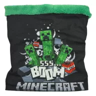 Minecraft Boom sherpa kids snood scarf