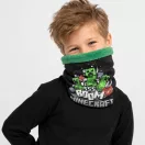 Minecraft Boom sherpa kids snood scarf