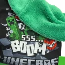 Minecraft Boom sherpa kids snood scarf