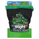 Minecraft Boom sherpa kids snood scarf