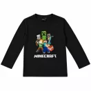 Minecraft Battle children's long-sleeve shirt, top 6 - 12 years / 116 - 152 cm