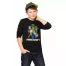 Minecraft Battle children's long-sleeve shirt, top 6 - 12 years / 116 - 152 cm