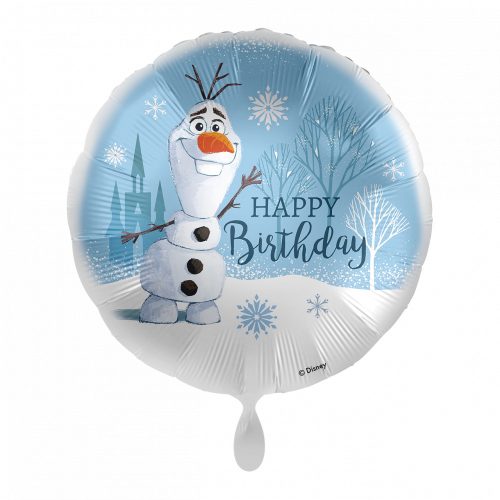 Disney Frozen Olaf Snow Happy Birthday foil balloon 43 cm
