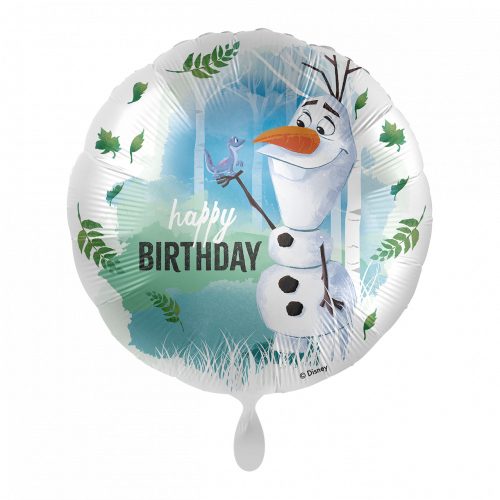 Disney Frozen Olaf Happy Birthday foil balloon 43 cm