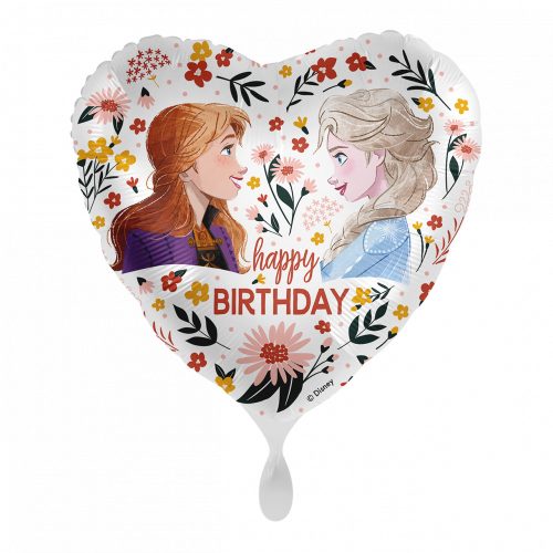 Disney Frozen Floral Happy Birthday foil balloon 43 cm