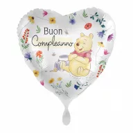   Disney Frozen Disney Winnie the Pooh Fun Buon Compleanno foil balloon 43 cm