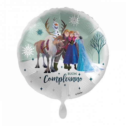 Disney Frozen Team Buon Compleanno foil balloon 43 cm