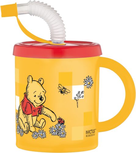 Disney Winnie the Pooh Straw Cup, Plastic 210ml