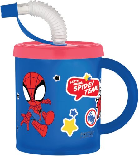 Spiderman Spidey Straw Cup, Plastic 210ml