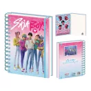 K-pop Demon Hunters Saja Boys spiral notebook, lined notebook A5