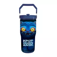   K-pop Demon Hunters Derpy stainless steel thermo straw bottle 600 ml