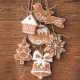Christmas Gingerbread Cookies napkins, pack of 20, 33x33 cm