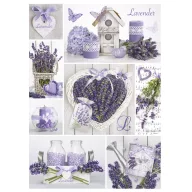 Colour Mosaic Lavender A/4 elastic folder