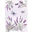 Colour Butterfly Lavender A/4 document folder with elastic band